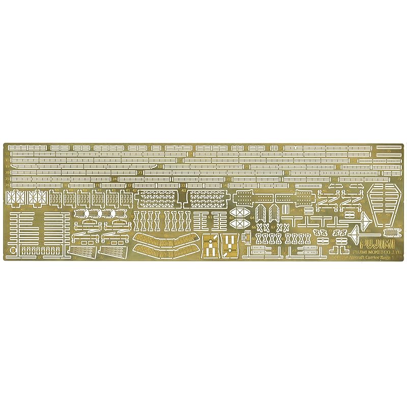 fujimi model 1/700 Grade Up Parts Series No.103 Japanese Navy Aircraft Carrier Kaga Three-tier flight deck Special photo-etched parts
fujimi model 1/700 Grade Up Parts Series No.103 Japanese Navy Aircraft Carrier Kaga Three-tier flight deck Special photo-etched parts