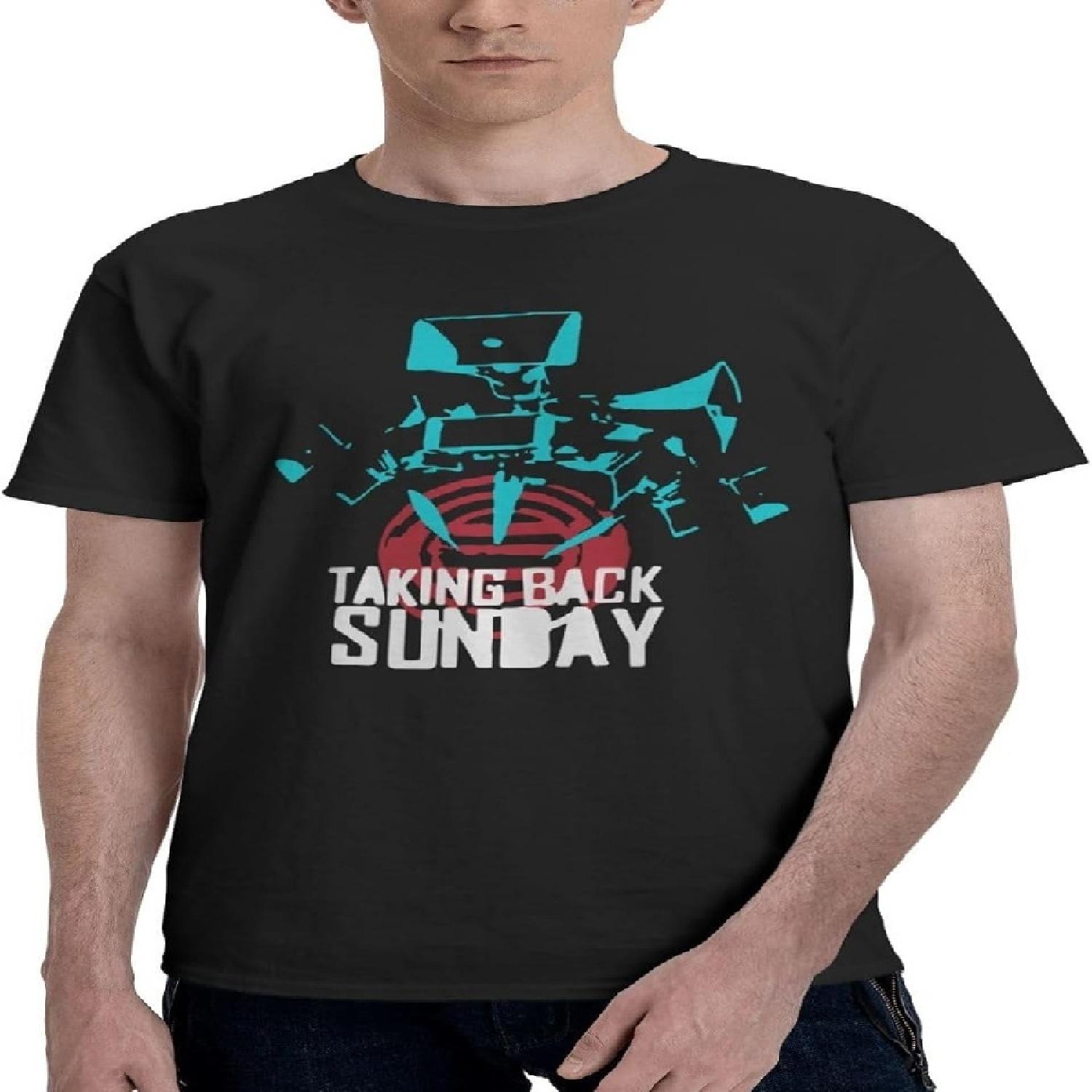 Dorsogna Men s T-Shirt Taking Back Sunday Cotton Tee Short Sleeve Graphic T-Shirt Undershirts XXXXXL чорний
Dorsogna Men s T-Shirt Taking Back Sunday Cotton Tee Short Sleeve Graphic T-Shirt Undershirts XXXXXL чорний