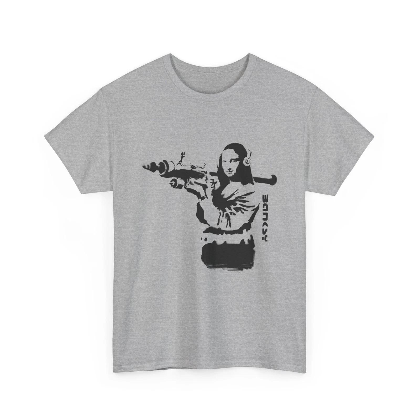 Mona Lisa Rocket Launcher Tee | Stencil Art, Urban Streetwear, Cool Style, Pop XL
Mona Lisa Rocket Launcher Tee | Stencil Art, Urban Streetwear, Cool Style, Pop XL