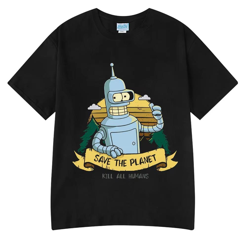 Save The Planet Kill All Humans Funny Robot Vintage T Shirts Men Women Clothing Short Sleeve T-shirts Oversized Cotton Tee Sh... S разноцветный
Save The Planet Kill All Humans Funny Robot Vintage T Shirts Men Women Clothing Short Sleeve T-shirts Oversized Cotton Tee Sh... S разноцветный