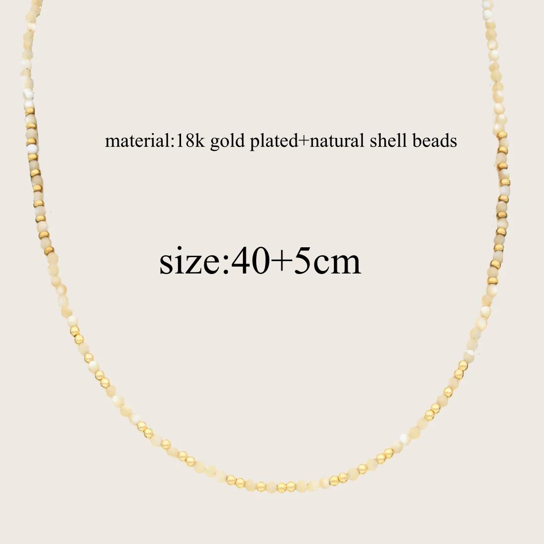 Vlen 3mm Natural Stone Choker Necklace Boho Vacation Style Stackable Gemstone Beaded Necklaces Jewelry for Women Gift Accessory
Vlen 3mm Natural Stone Choker Necklace Boho Vacation Style Stackable Gemstone Beaded Necklaces Jewelry for Women Gift Accessory