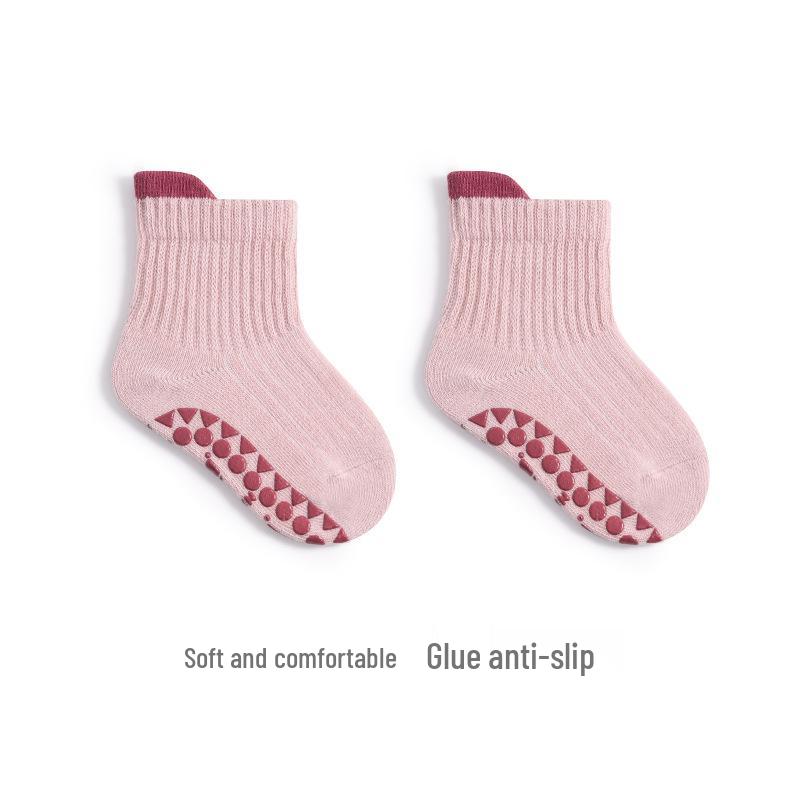 Infant Anti-Slip Cotton Floor Socks: Mid-Calf, Boneless, for Spring, Autumn, Winter M (1-3 years, foot length 12-14cm) рожевий
Infant Anti-Slip Cotton Floor Socks: Mid-Calf, Boneless, for Spring, Autumn, Winter M (1-3 years, foot length 12-14cm) рожевий