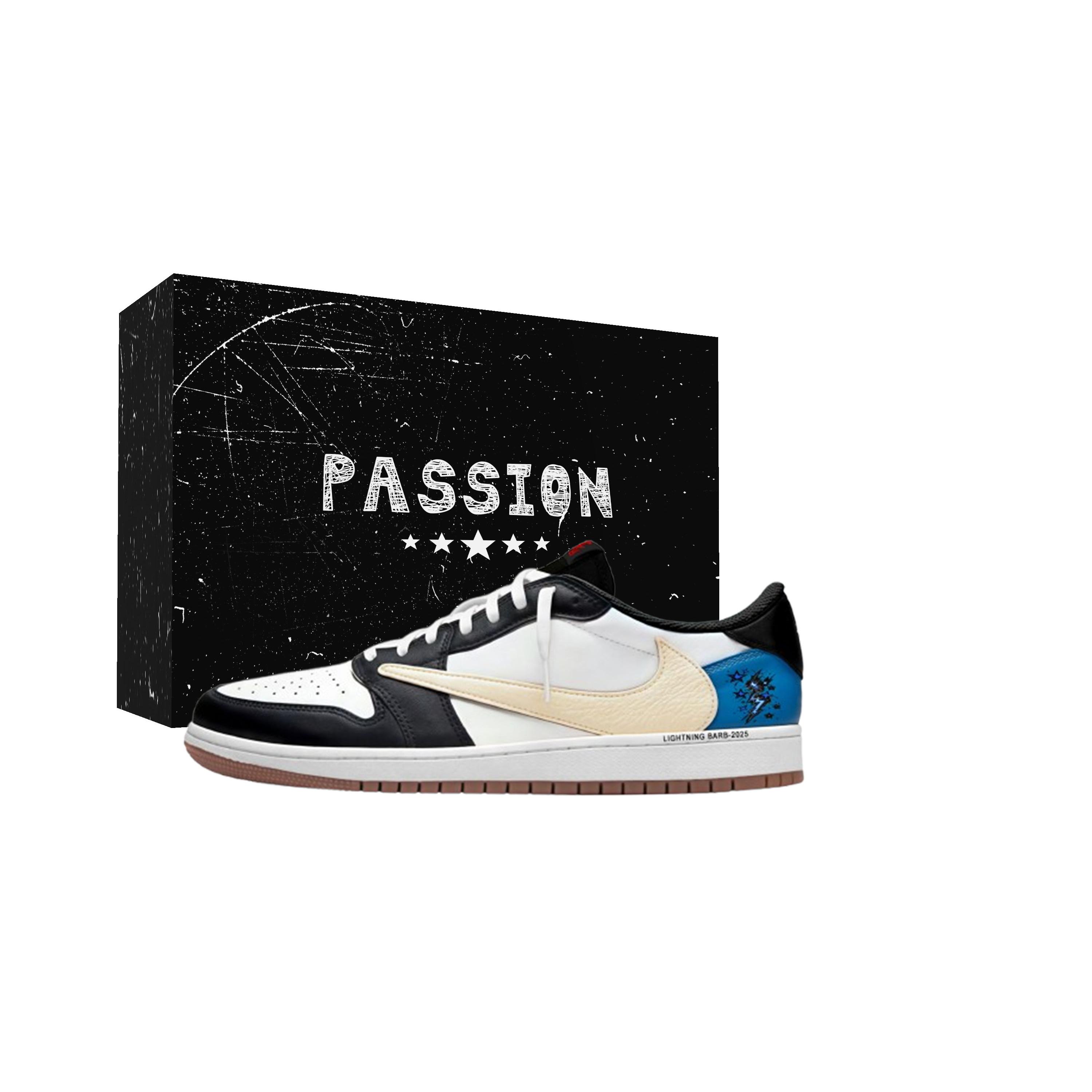Jordan x Travis Scott Air Jordan 1 Blue Tail Travis Scott X AJ1 Low 7.0 Slip Resistant Low top Vintage Basketball Shoes DZ4137-700(Team1897-) 42.5
Jordan x Travis Scott Air Jordan 1 Blue Tail Travis Scott X AJ1 Low 7.0 Slip Resistant Low top Vintage Basketball Shoes DZ4137-700(Team1897-) 42.5