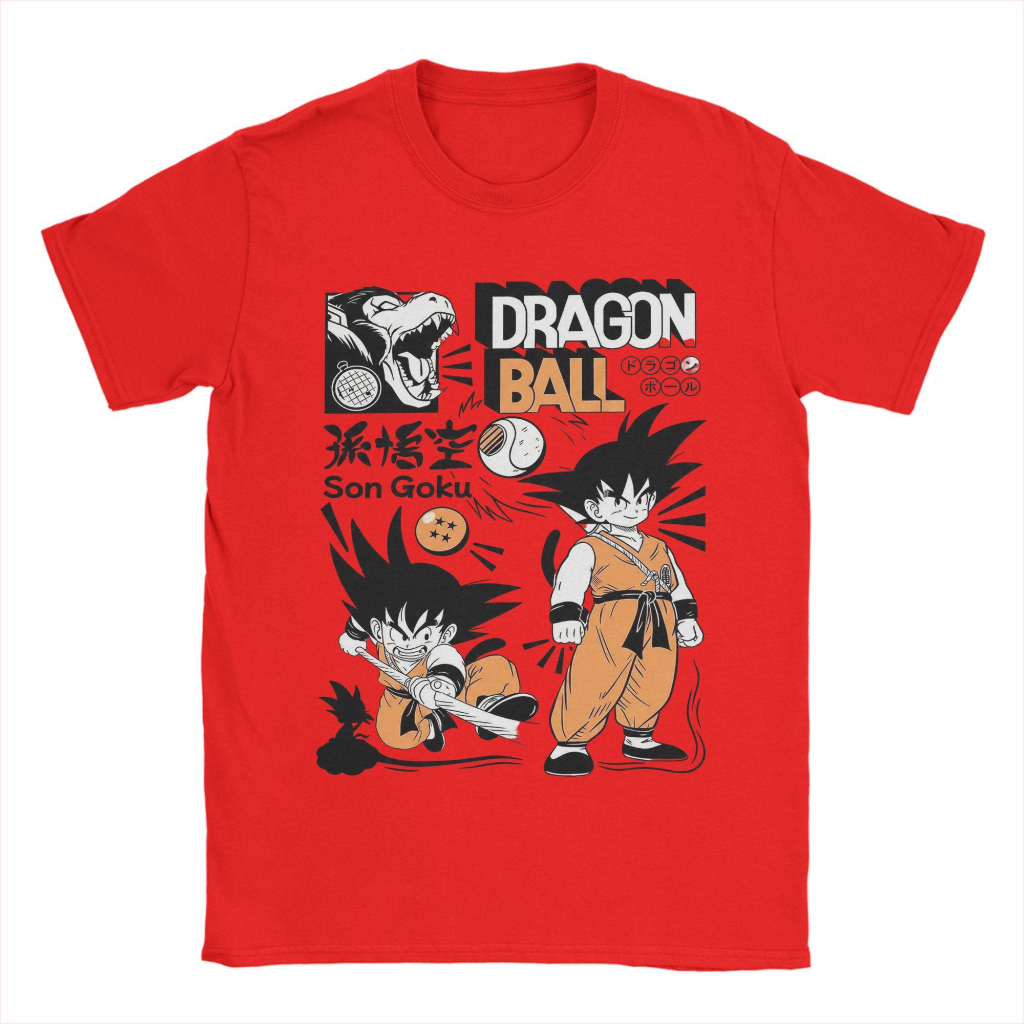 Mens Little Goku Dragon Ball Z T Shirts Pure Cotton Tops Novelty Short Sleeve Crewneck Tees Printing TShirt M
Mens Little Goku Dragon Ball Z T Shirts Pure Cotton Tops Novelty Short Sleeve Crewneck Tees Printing TShirt M