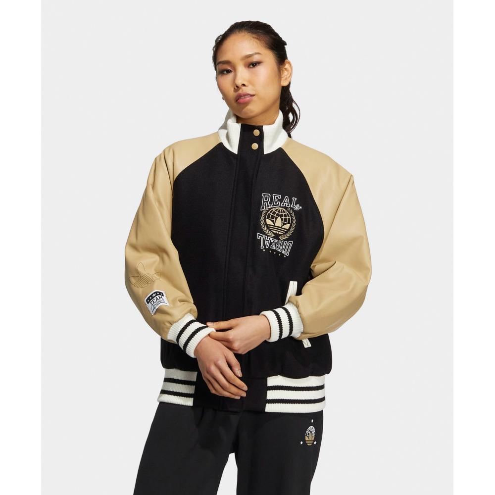 Куртка-бомбер ADIDAS MC - черный:Бежевый HS9513 
Куртка-бомбер ADIDAS MC - черный:Бежевый HS9513