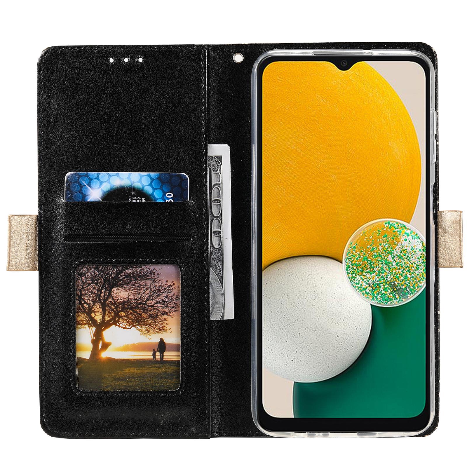 For Samsung Galaxy A54 5G Zipper Wallet Phone Case Lace Flower Pattern PU Leather Phone Stand Cover with Bowknot Wrist Strap Rose
For Samsung Galaxy A54 5G Zipper Wallet Phone Case Lace Flower Pattern PU Leather Phone Stand Cover with Bowknot Wrist Strap Rose