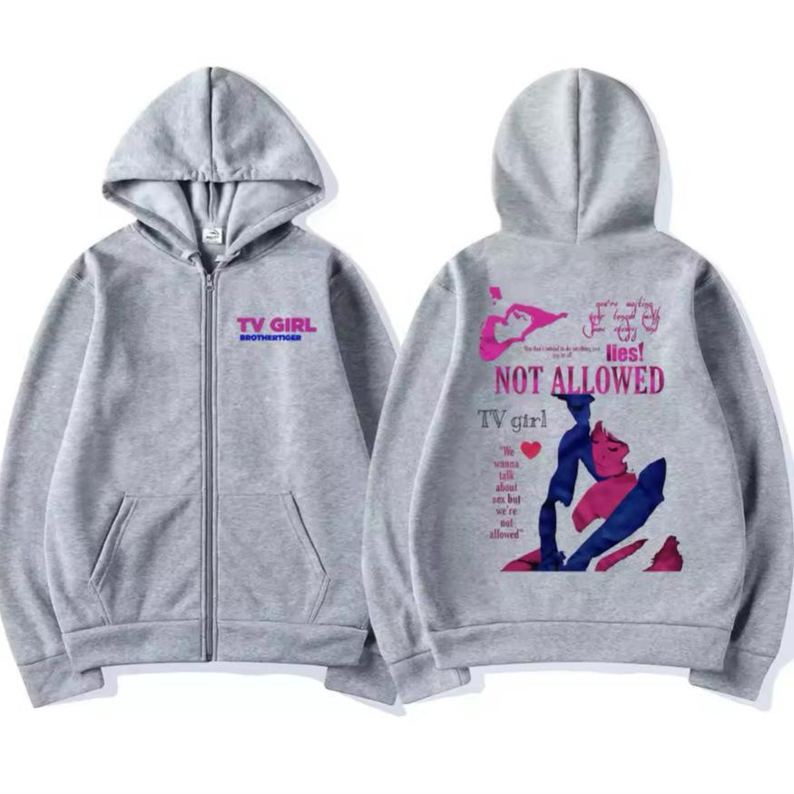 Retro Who Really Cares Graphic Zipper Hoodie for Men Double Extra Large світло-сірий колір
Retro Who Really Cares Graphic Zipper Hoodie for Men Double Extra Large світло-сірий колір