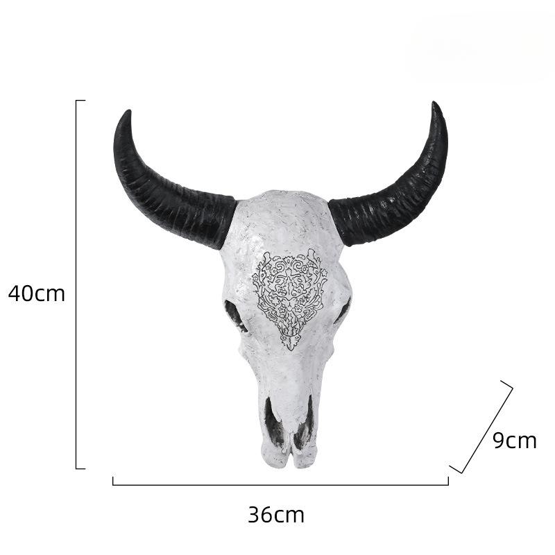 Retro Animal Bull Skull Wall Hanging, Indoor Decoration For Home, Cafe, Bar And Model House BS20608
Retro Animal Bull Skull Wall Hanging, Indoor Decoration For Home, Cafe, Bar And Model House BS20608