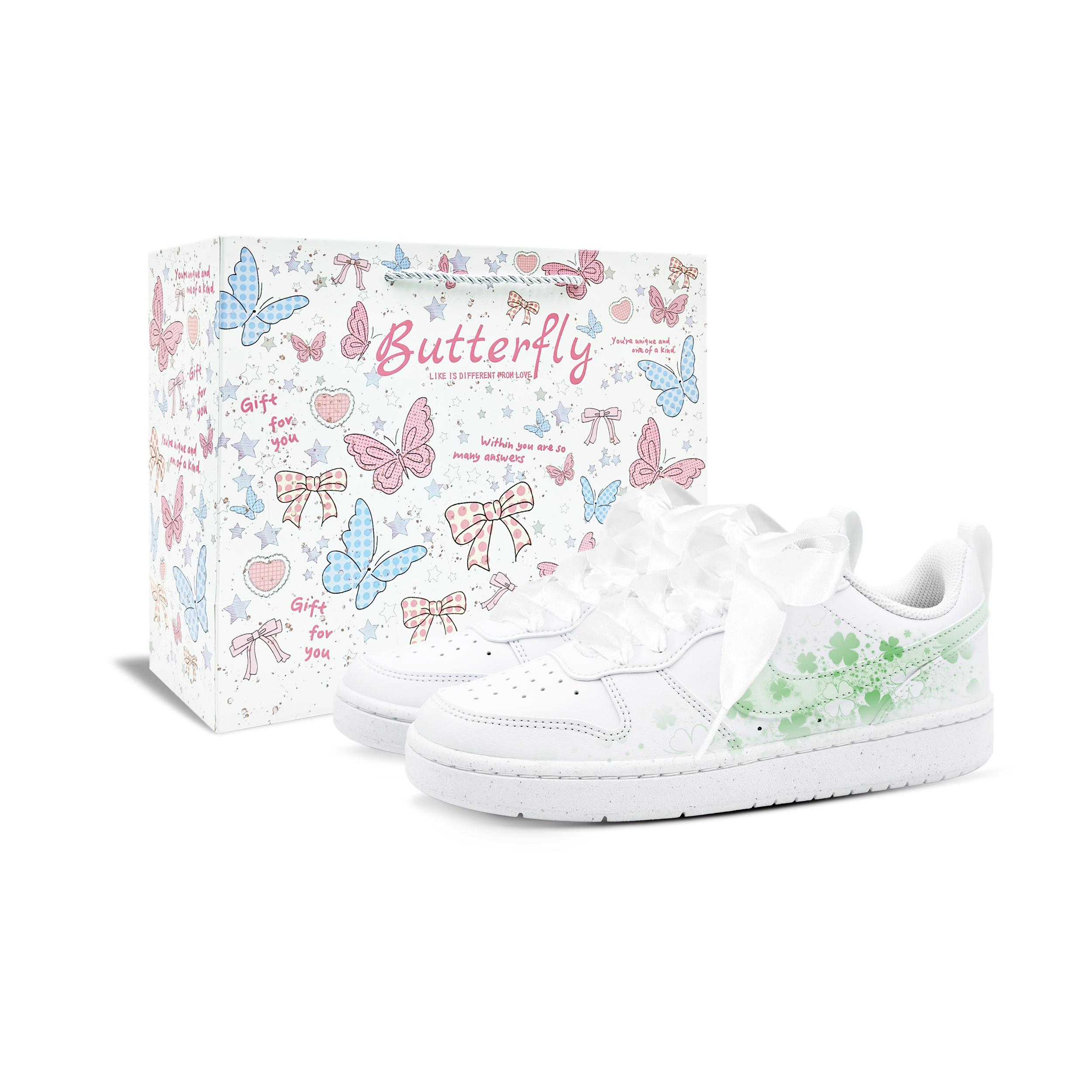 Nike Court Borough Little Lucky BOX Cushioning Breathable Slip Resistant Low top Skateboard Shoes Unisex Green White DV5456-010(Team-831-BOX) 35.5
Nike Court Borough Little Lucky BOX Cushioning Breathable Slip Resistant Low top Skateboard Shoes Unisex Green White DV5456-010(Team-831-BOX) 35.5