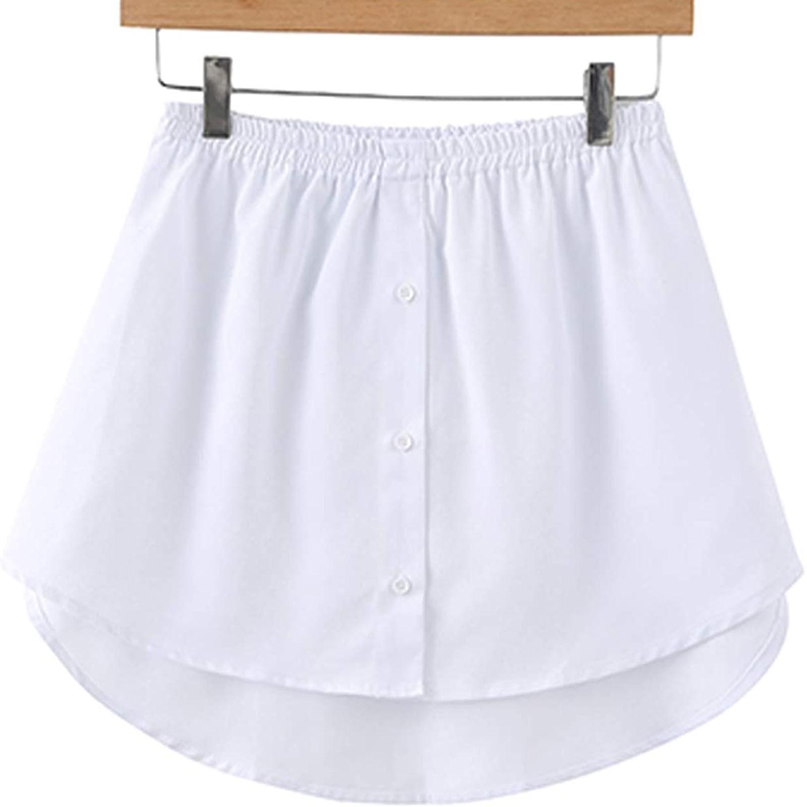 Удлинитель рубашки, мини-юбка, регулируемый многослойный искусственный верх, нижняя часть, свитер, толстовка, куртка, пальто XXL белый
Удлинитель рубашки, мини-юбка, регулируемый многослойный искусственный верх, нижняя часть, свитер, толстовка, куртка, пальто XXL белый