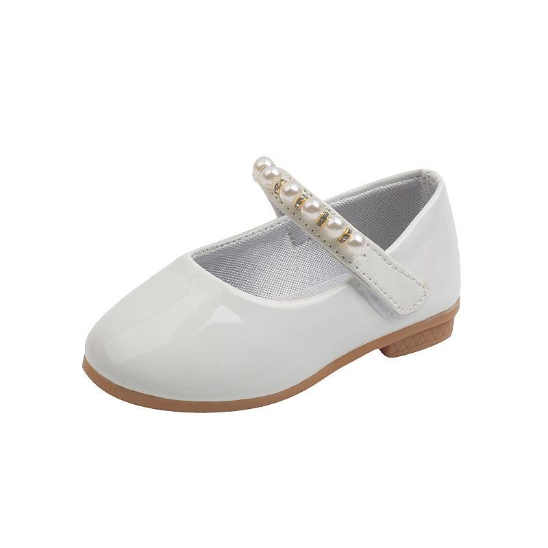 Шкіряні туфлі для дівчинки з перлинною принтом Мері Джейн 30-insole17.8cm білий
Шкіряні туфлі для дівчинки з перлинною принтом Мері Джейн 30-insole17.8cm білий