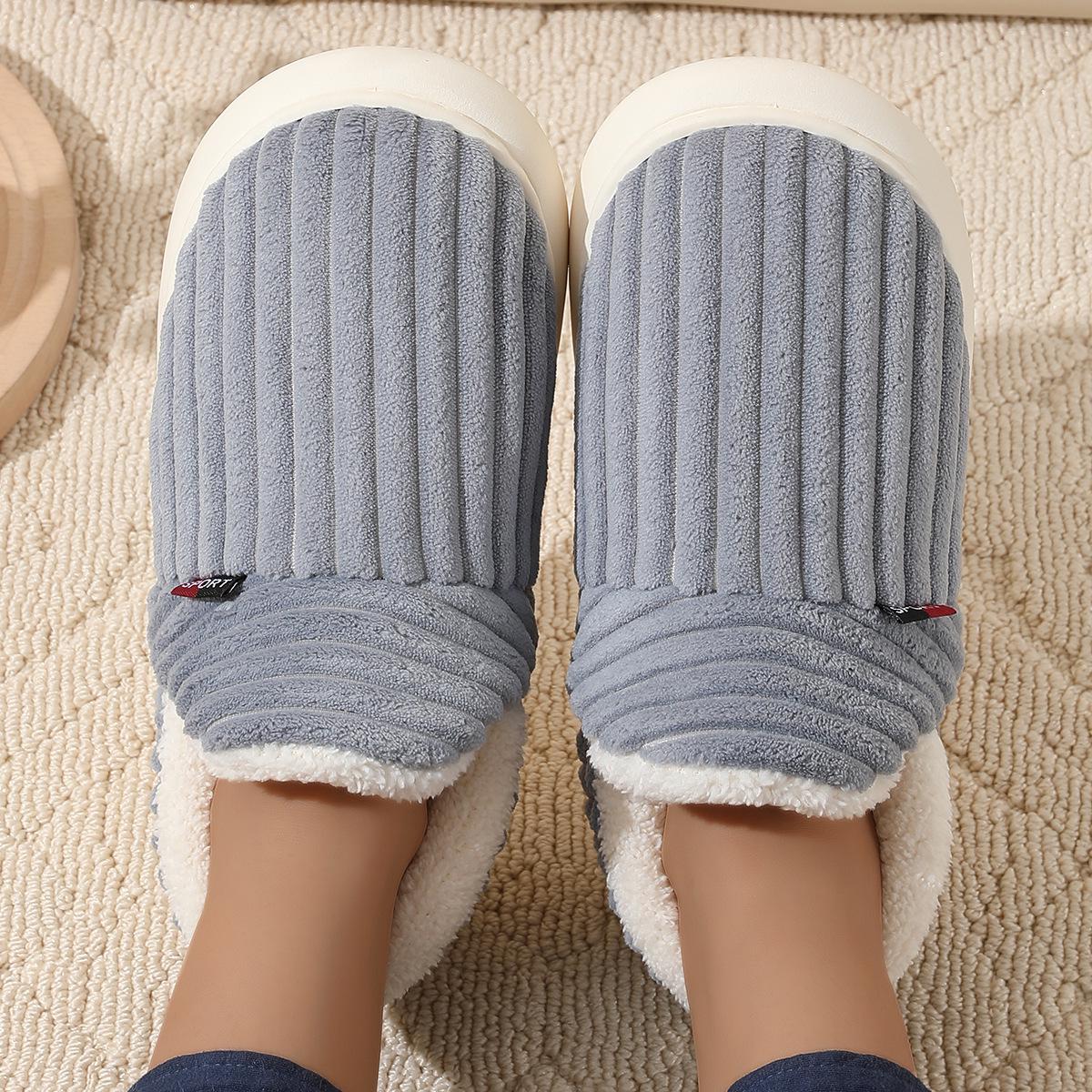 2024 Custom Cross-Border Cotton Shoes: Женские нескользящие, утолщенные тапочки для улицы, с защитой пятки 42-43 (fits size 41-42 feet) серый
2024 Custom Cross-Border Cotton Shoes: Женские нескользящие, утолщенные тапочки для улицы, с защитой пятки 42-43 (fits size 41-42 feet) серый