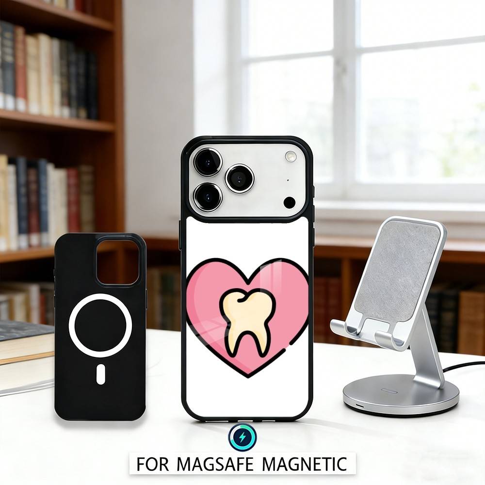 T-Tooth T-Teeth Funny Dentist Phone Case For iPhone17,16,15,14,13,12,Pro,Max,Magnetic For Magsafe Wireless Charging iPhone17Promax
T-Tooth T-Teeth Funny Dentist Phone Case For iPhone17,16,15,14,13,12,Pro,Max,Magnetic For Magsafe Wireless Charging iPhone17Promax