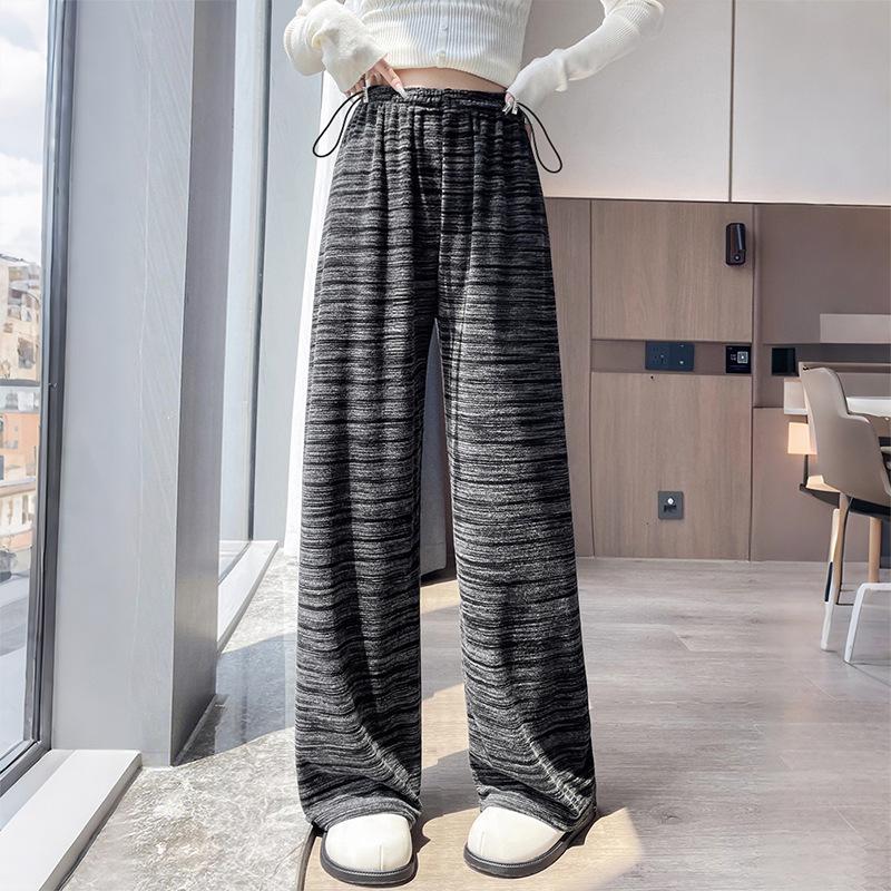 Autumn/Winter Snowflake Stripe Wide-Leg Pants M чорний
Autumn/Winter Snowflake Stripe Wide-Leg Pants M чорний