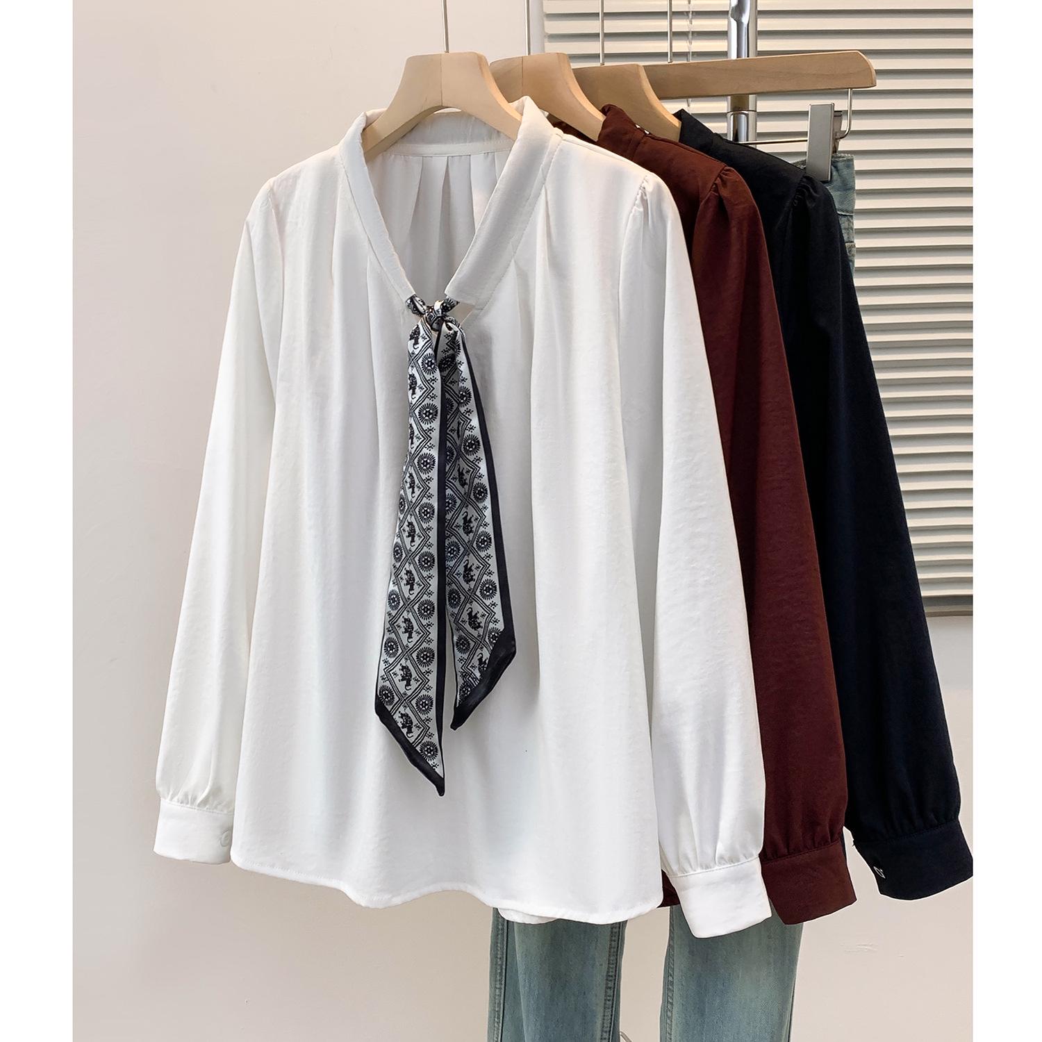 2026 Spring/Autumn Plus Size Women s Slimming High-End Base Layer Scarf Top 3XL
2026 Spring/Autumn Plus Size Women s Slimming High-End Base Layer Scarf Top 3XL