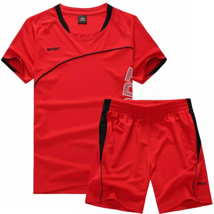 1701 Short Sleeve Suit Running Suit Men S And Women S Sportswear Training Suit Mountain Climbing Casual Side Pocket M-5Xl 5XL/195
1701 Short Sleeve Suit Running Suit Men S And Women S Sportswear Training Suit Mountain Climbing Casual Side Pocket M-5Xl 5XL/195