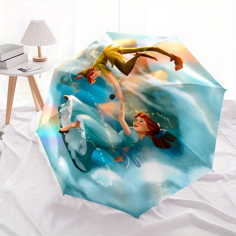 1pc Peter Pan & Friends Pattern Beautiful Looking Automatic Folding Umbrella, 3 Folding, 8 Iron Frame Design, Durable and Suitable for Trave
1pc Peter Pan & Friends Pattern Beautiful Looking Automatic Folding Umbrella, 3 Folding, 8 Iron Frame Design, Durable and Suitable for Trave