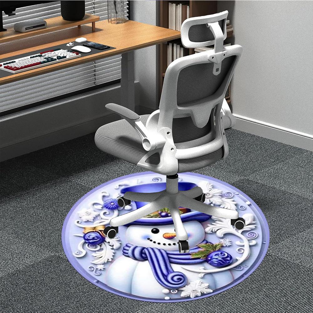 1pc Snowman Decor Chair Carpet for Office Non-Slip, Machine Washable Rug for Office, Room - Polyester, Machine Made yy251029247 80cm by 80cm
1pc Snowman Decor Chair Carpet for Office Non-Slip, Machine Washable Rug for Office, Room - Polyester, Machine Made yy251029247 80cm by 80cm
