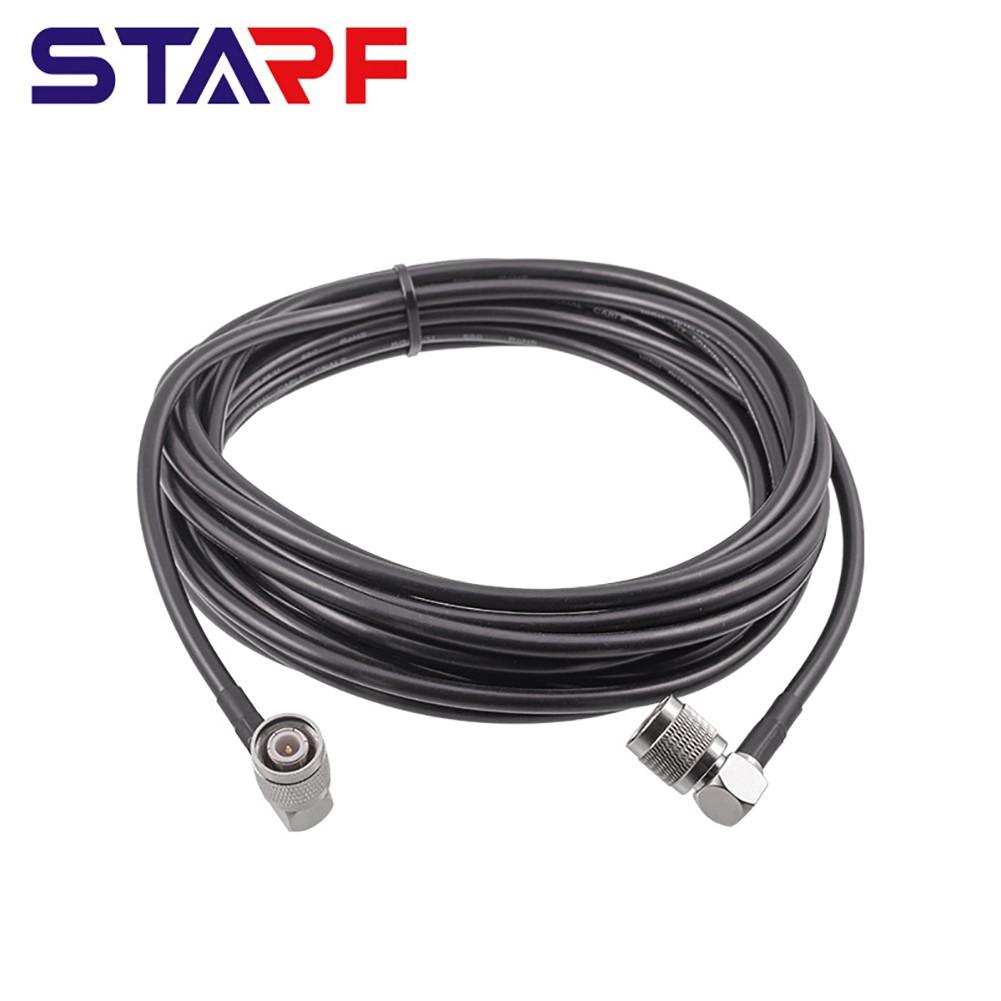 16.5FT GPS Antenna Cable TNC Male RA to Male Right Angle For RTK GNSS
16.5FT GPS Antenna Cable TNC Male RA to Male Right Angle For RTK GNSS