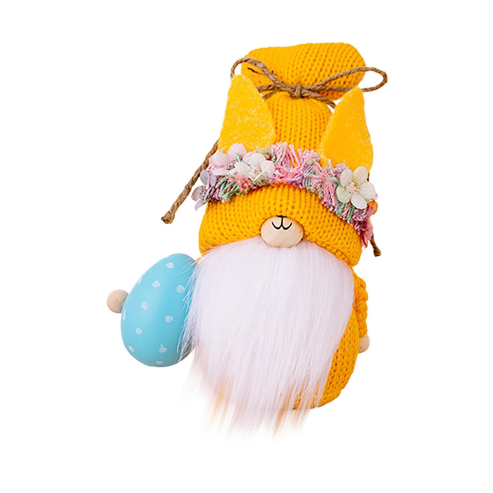 Пасхальный гном для домашнего декора, плюшевый заяц-гном, держащий пасхальное яйцо-морковку, кукла-гном ручной работы, пасхальный подарок-заяц, украшение для подноса на весну в помещении One Size жёлтый
Пасхальный гном для домашнего декора, плюшевый заяц-гном, держащий пасхальное яйцо-морковку, кукла-гном ручной работы, пасхальный подарок-заяц, украшение для подноса на весну в помещении One Size жёлтый