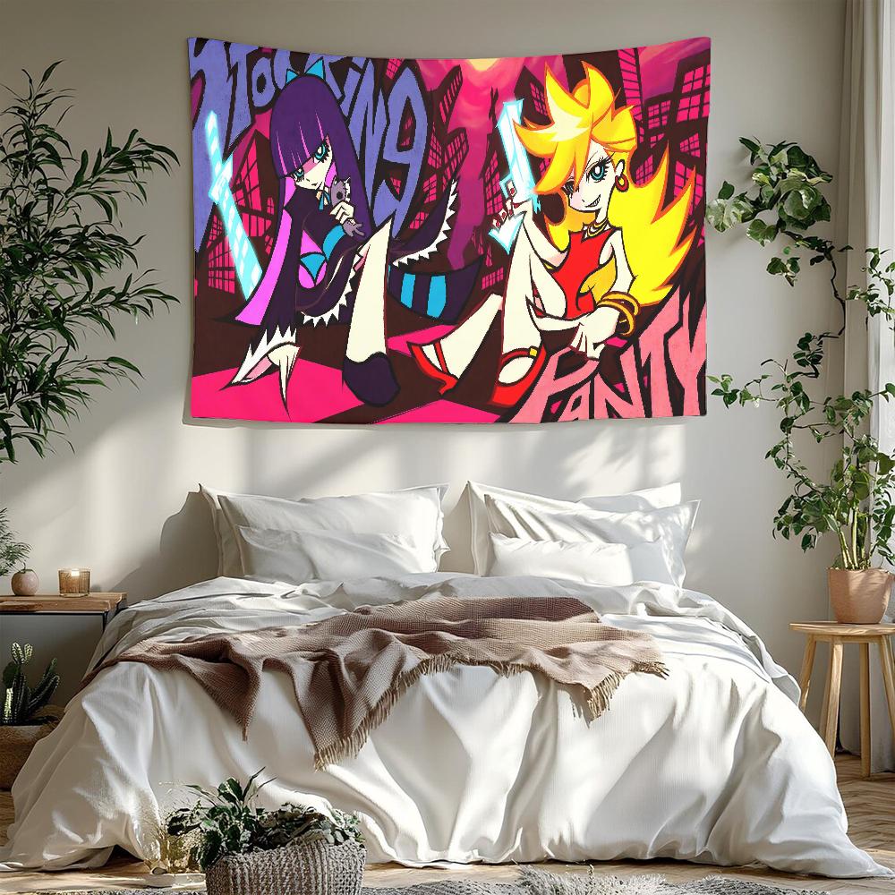 Аниме Гобелен Panty And Stocking Цветной Настенный Гобелен Богемные Настенные Гобелены Мандала Настенное Полотно Освежит Комнаты в Общежитии 74x94cm(29x37in)
Аниме Гобелен Panty And Stocking Цветной Настенный Гобелен Богемные Настенные Гобелены Мандала Настенное Полотно Освежит Комнаты в Общежитии 74x94cm(29x37in)