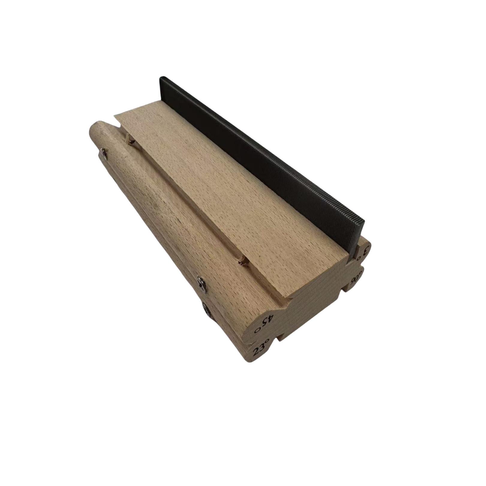 Four-in-One Guitar Fret File: 3/23/45/90 Degree Beveling for Fret End Dressing, Leveling, and Chamfering
Four-in-One Guitar Fret File: 3/23/45/90 Degree Beveling for Fret End Dressing, Leveling, and Chamfering