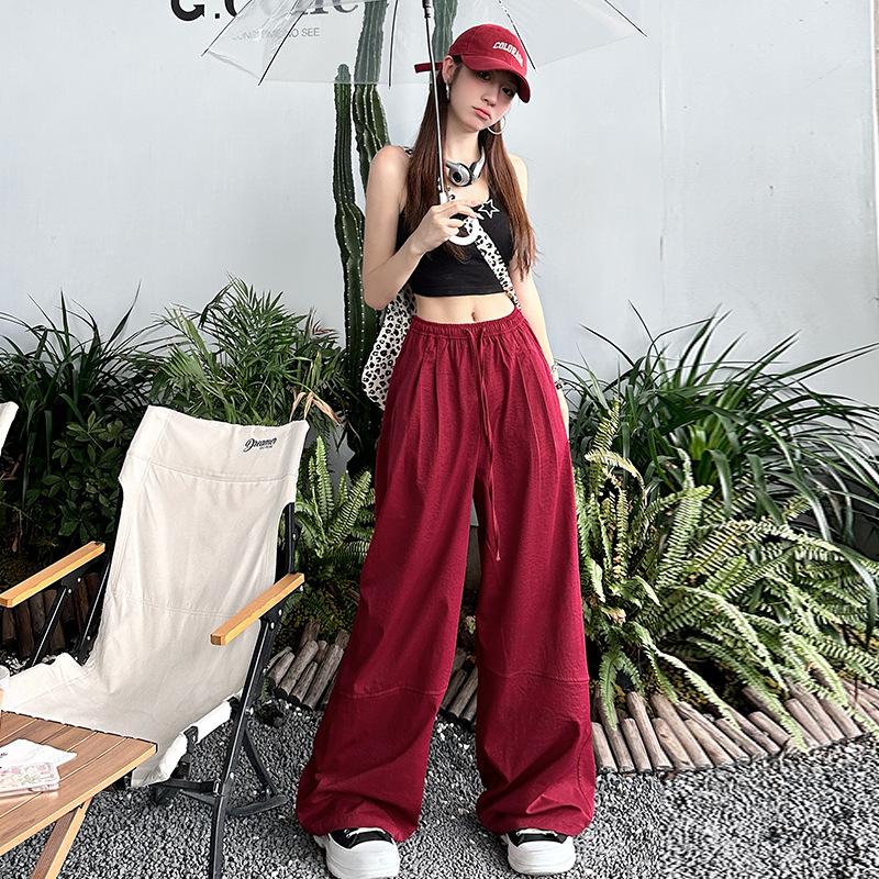 Retro Versatile Paratrooper Pants for Women s Spring Versatile Casual Sports Pants Thin Small High Waist Wide-leg Pants XL
Retro Versatile Paratrooper Pants for Women s Spring Versatile Casual Sports Pants Thin Small High Waist Wide-leg Pants XL
