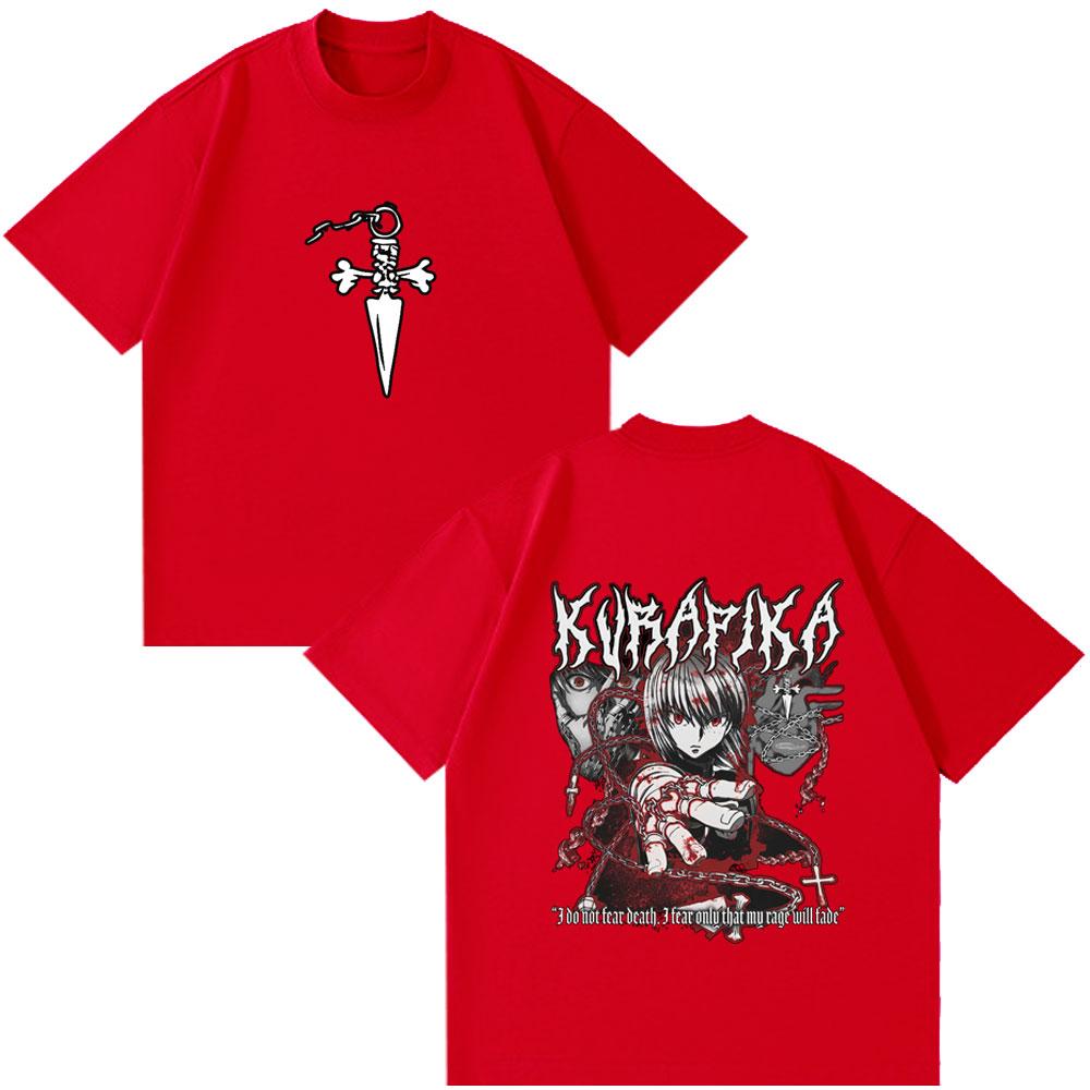 Anime Hunter X Hunter Kurapika T-shirt Unisex Women Fashion Vintage Acid Washed Short Sleeve T Shirt Cotton Casual Oversized Tshirt S
Anime Hunter X Hunter Kurapika T-shirt Unisex Women Fashion Vintage Acid Washed Short Sleeve T Shirt Cotton Casual Oversized Tshirt S