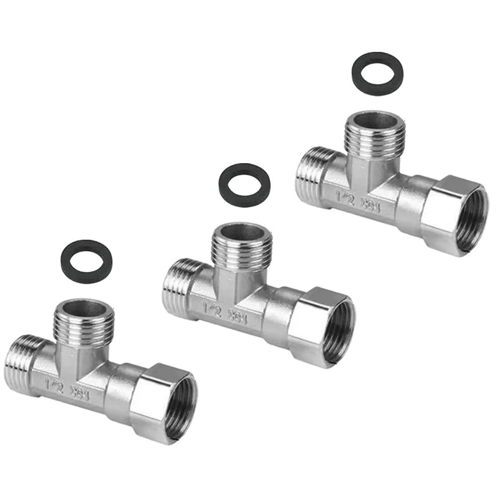Stainless Steel 304 T Shaped Pipe Fittings Union Tee 3 pcs for Basin Hose Plumbing Connections in Bathroom and Kitchen
Stainless Steel 304 T Shaped Pipe Fittings Union Tee 3 pcs for Basin Hose Plumbing Connections in Bathroom and Kitchen