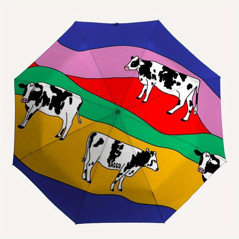 1pc Cows Pasture Automatic Open/Close Cute Umbrella, Portable Folding Umbrella for Travel, Themed Events, It is suitable as a gift
1pc Cows Pasture Automatic Open/Close Cute Umbrella, Portable Folding Umbrella for Travel, Themed Events, It is suitable as a gift