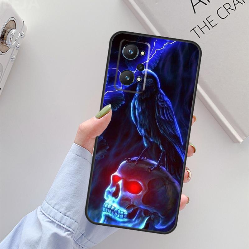 Raven Dark Crow Skull For Realme 11 10 12 13 14 Pro Plus GT 5 6 6T GT7 Pro C67 C61 C53 C51 C21Y C25S C55 C75 Case Realme GT5
Raven Dark Crow Skull For Realme 11 10 12 13 14 Pro Plus GT 5 6 6T GT7 Pro C67 C61 C53 C51 C21Y C25S C55 C75 Case Realme GT5