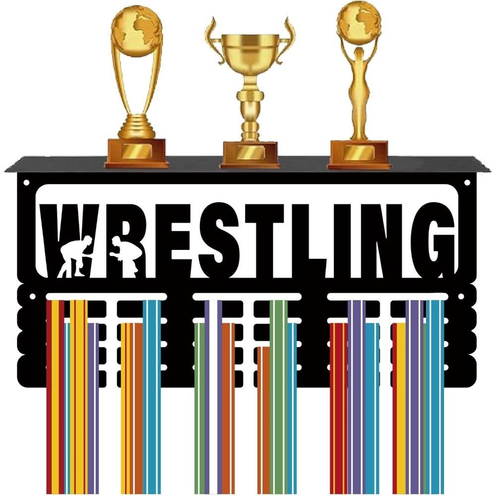 Iron Wall Mount Medal Holder Display Shelf Sports Trophy Rack 15.7x7.9 Inch Black
Iron Wall Mount Medal Holder Display Shelf Sports Trophy Rack 15.7x7.9 Inch Black