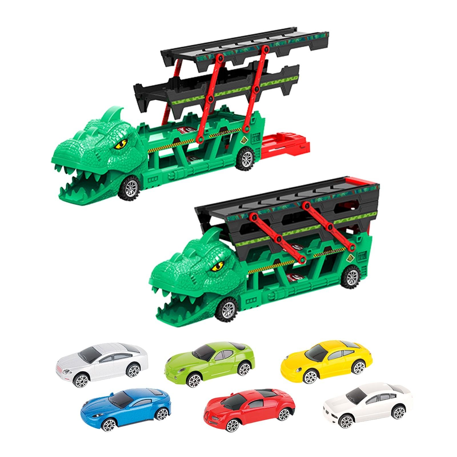 Игрушечная машина-динозавр с выбросом, трехслойный деформируемый контейнеровоз One Size
Игрушечная машина-динозавр с выбросом, трехслойный деформируемый контейнеровоз One Size