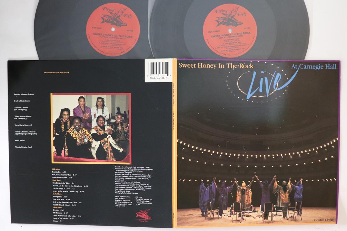 LP Record SWEET HONEY IN THE ROCK Live At Carnegie Hall FF106 FLYING FISH 1988 US SoulFunk Used
LP Record SWEET HONEY IN THE ROCK Live At Carnegie Hall FF106 FLYING FISH 1988 US SoulFunk Used
