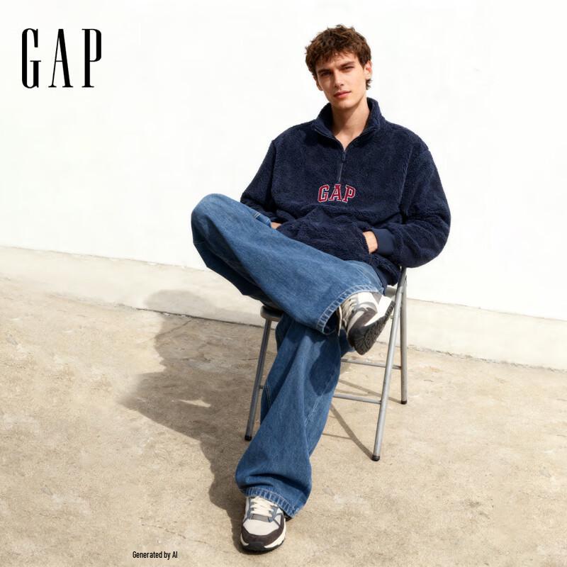 Gap Унисекс 2025 Осень Толстовка плюшевая свободного кроя с вышивкой логотипа на молнии до середины груди 3XL
Gap Унисекс 2025 Осень Толстовка плюшевая свободного кроя с вышивкой логотипа на молнии до середины груди 3XL