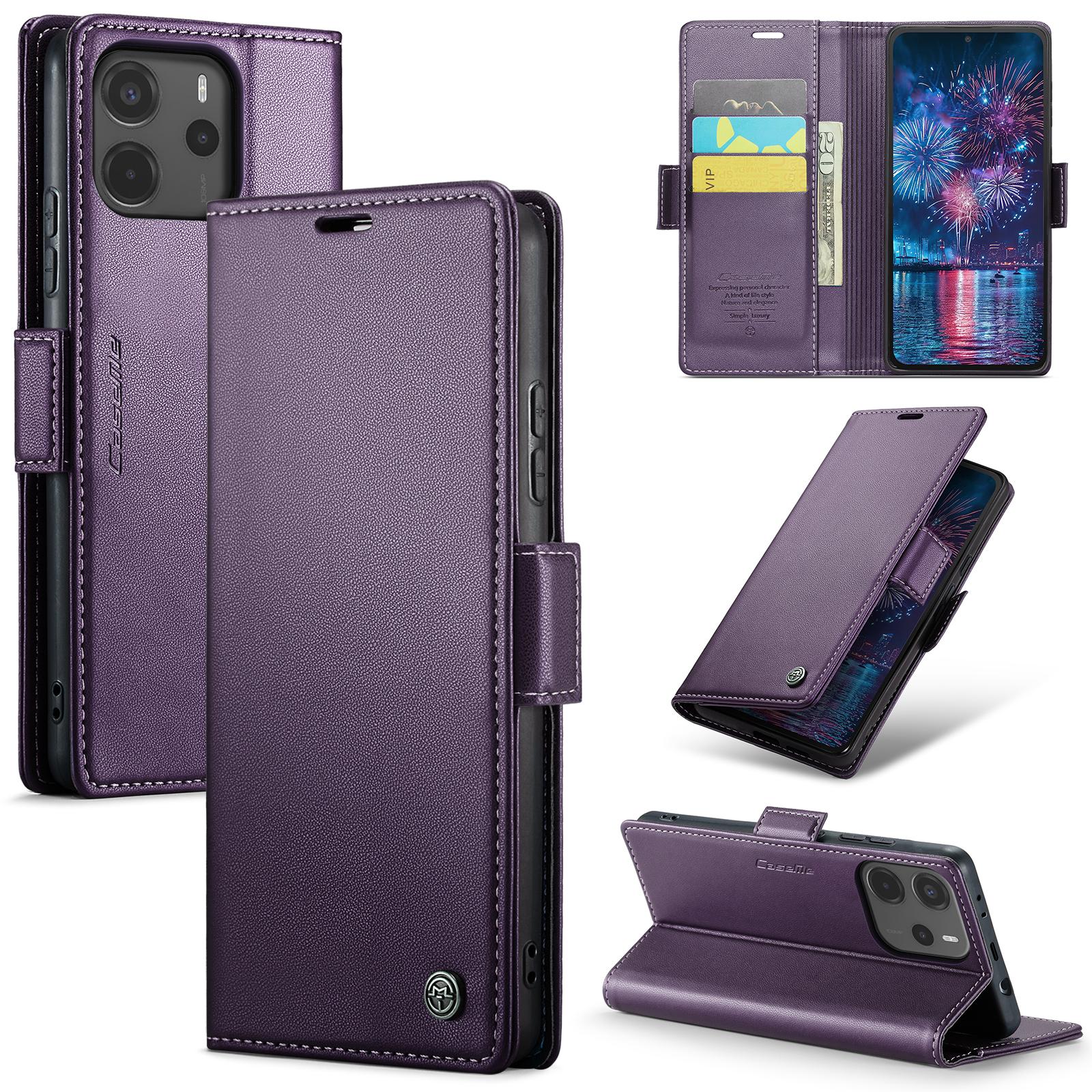 Для Xiaomi Redmi Note 14 4G (164,84 мм) Чохол CASEME Серії 023 Шкіряний гаманець з RFID-захистом Підставка Чохол для телефону F
Для Xiaomi Redmi Note 14 4G (164,84 мм) Чохол CASEME Серії 023 Шкіряний гаманець з RFID-захистом Підставка Чохол для телефону F