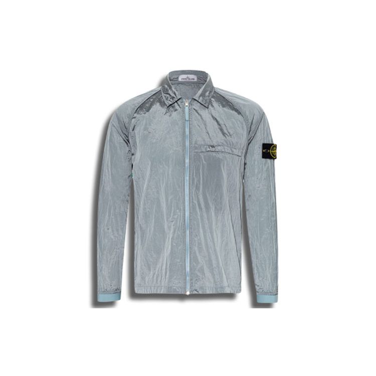 Stone Island SS22 American Vintage Metallic Nylon Shirt Jacket Men Jacket Light-Blue 761512321-V0044 L
Stone Island SS22 American Vintage Metallic Nylon Shirt Jacket Men Jacket Light-Blue 761512321-V0044 L