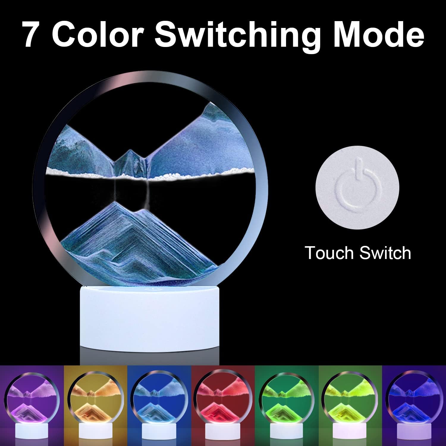 Светодиодная RGB лампа Sandscape 3D движущаяся песочная рамка для арт-ночника с 16 цветами песочные часы 3D глубоководный дисплей День святого Валентина синий
Светодиодная RGB лампа Sandscape 3D движущаяся песочная рамка для арт-ночника с 16 цветами песочные часы 3D глубоководный дисплей День святого Валентина синий