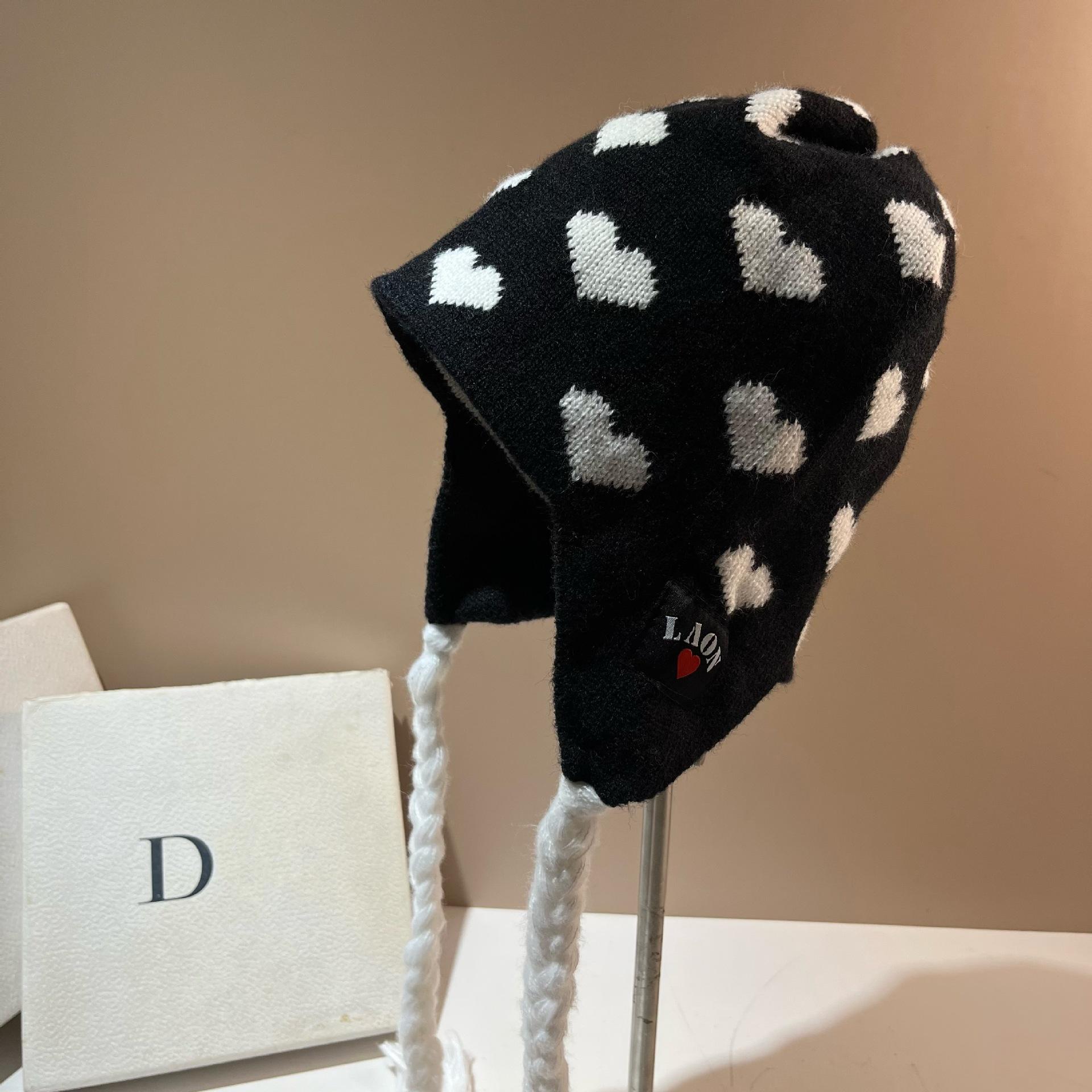 Sweet Love Braid Knitted Hat Little Fairy Soft Cute Bag Face Ear Hat Shows Small Face One size fits all чорний
Sweet Love Braid Knitted Hat Little Fairy Soft Cute Bag Face Ear Hat Shows Small Face One size fits all чорний
