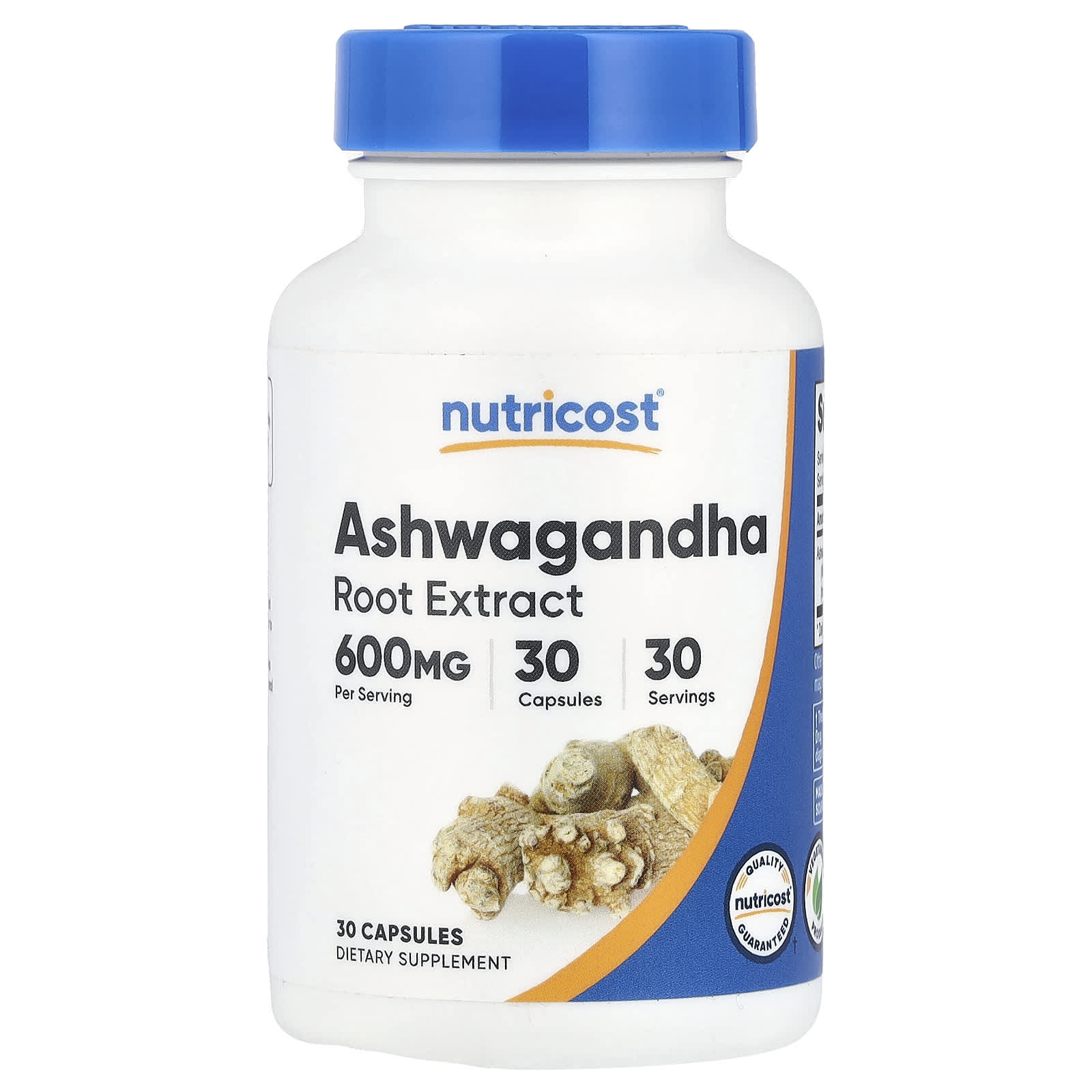 Ashwagandha Root Extract, 600Mg, 30 Capsules 
Ashwagandha Root Extract, 600Mg, 30 Capsules