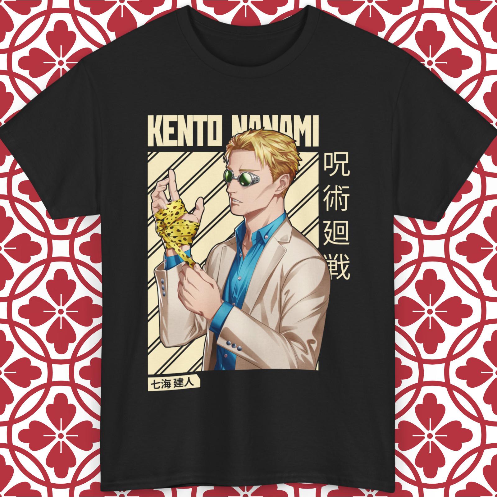 Kento Nanami T-Shirt Mens Womens Tees Top Jujutsu Kaisen Anime Unisex All Sizes Gift Graphic Tee M
Kento Nanami T-Shirt Mens Womens Tees Top Jujutsu Kaisen Anime Unisex All Sizes Gift Graphic Tee M