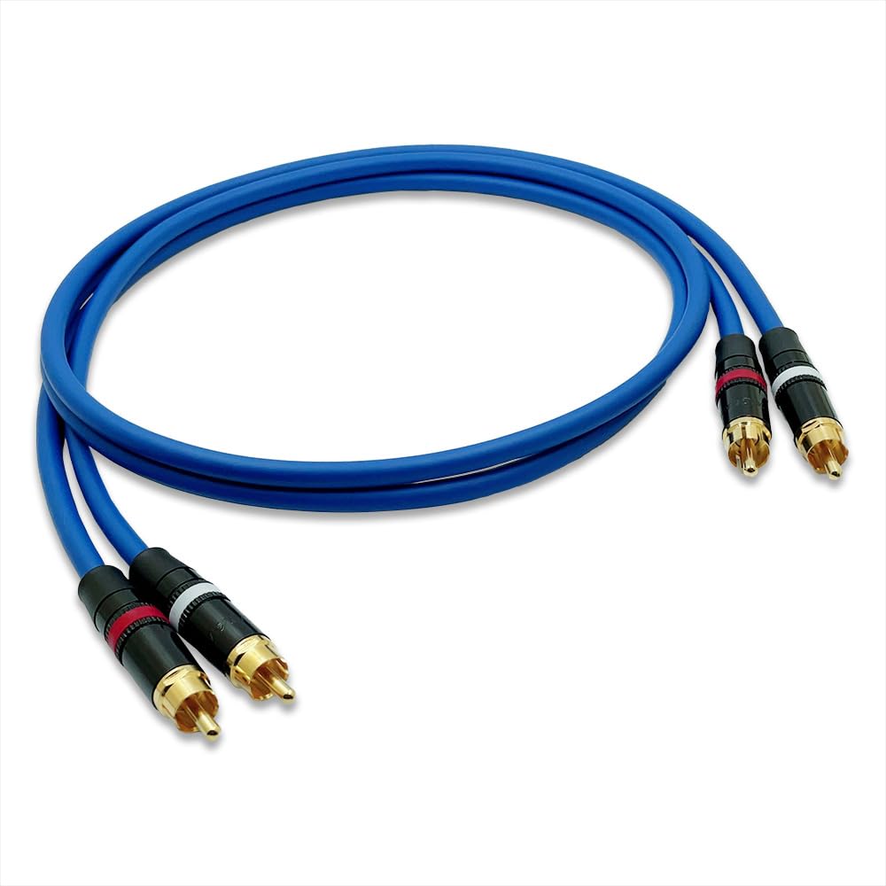 G-watanabe 2534 RCA audio line cable, set of 2, REAN (NEUTRIK) NYS373 (mogami 2534, blue, 75cm)
G-watanabe 2534 RCA audio line cable, set of 2, REAN (NEUTRIK) NYS373 (mogami 2534, blue, 75cm)