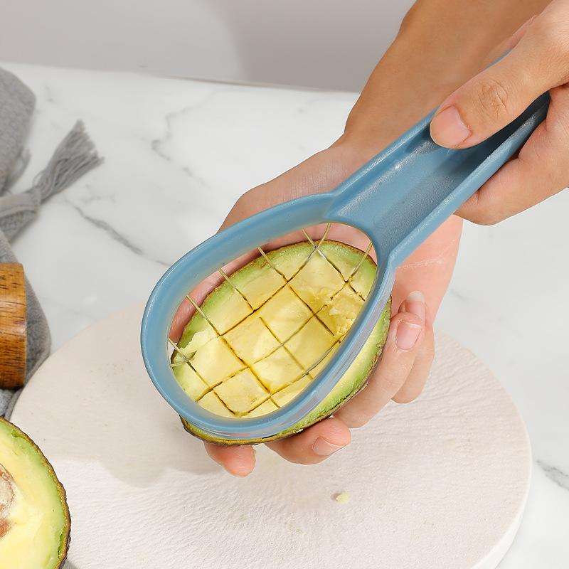 3-in-1 Avocado Slicer Kiwi Fruit Separator Dicing Corer Fruit Separation Tool (BPA Free,No FDA Certificate) Blue
3-in-1 Avocado Slicer Kiwi Fruit Separator Dicing Corer Fruit Separation Tool (BPA Free,No FDA Certificate) Blue