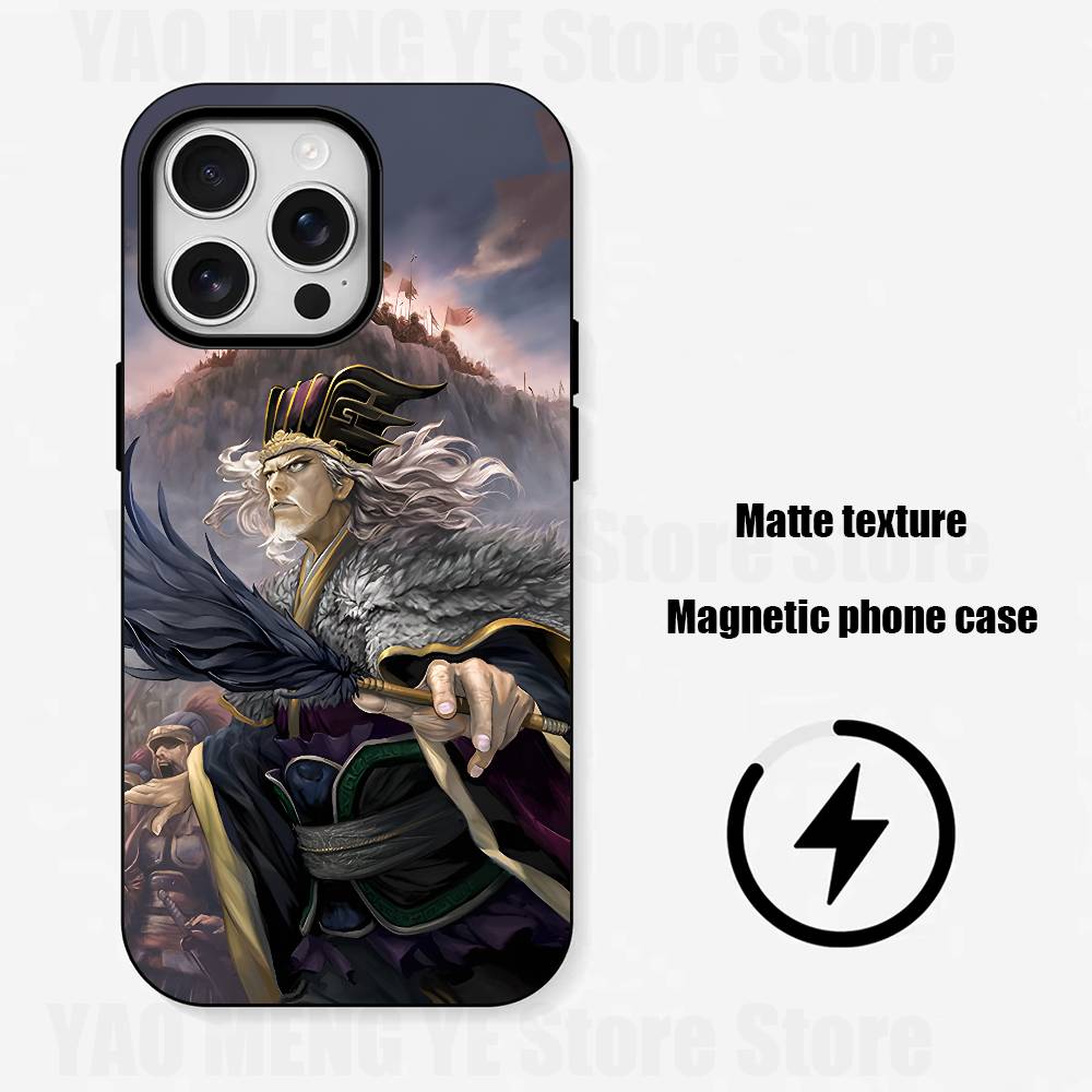 Three Kingdoms Hero Matte Magnetic For Case For iPhone 17,16,15,14,13,12,11 Pro Plus Mini Max Frosted Cover iPhone17promax
Three Kingdoms Hero Matte Magnetic For Case For iPhone 17,16,15,14,13,12,11 Pro Plus Mini Max Frosted Cover iPhone17promax