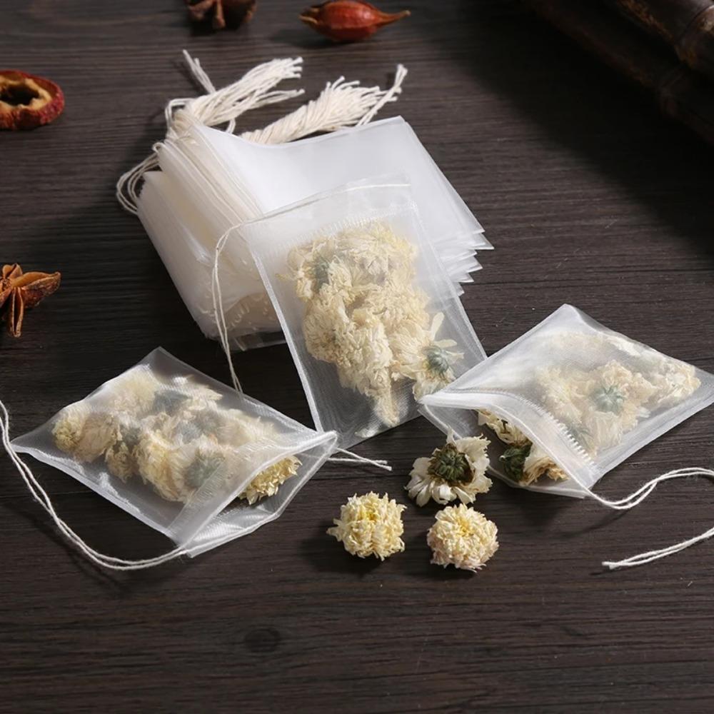 50pcs Non-woven Disposable Tea Bags Food Grade Nylon Teabags Quality Empty Tea Bags Spice
50pcs Non-woven Disposable Tea Bags Food Grade Nylon Teabags Quality Empty Tea Bags Spice