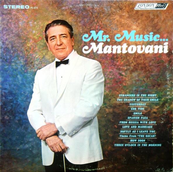 LP Record MANTOVANI - Mr. Music...Mantovani PS474 LONDON 1966 US New Age & Easy Listening Used
LP Record MANTOVANI - Mr. Music...Mantovani PS474 LONDON 1966 US New Age & Easy Listening Used