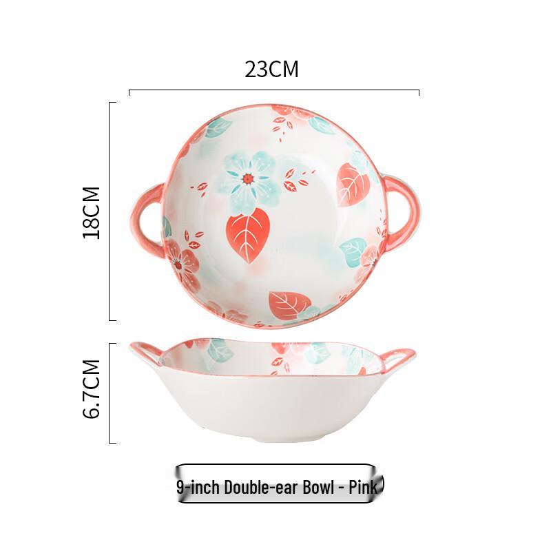 ZISIZ Japanese Ceramic High-Foot Double-Handle Soup Bowl
ZISIZ Japanese Ceramic High-Foot Double-Handle Soup Bowl