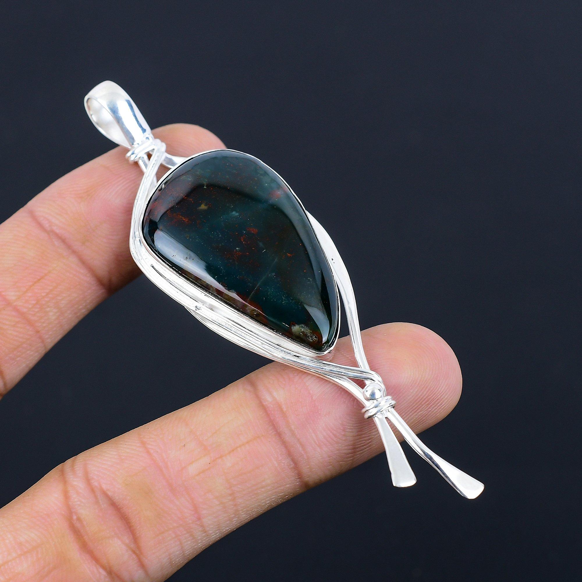 March Birth Bloodstone Stone Bezel Sister Engagement New Pendant Sterling Silver
March Birth Bloodstone Stone Bezel Sister Engagement New Pendant Sterling Silver