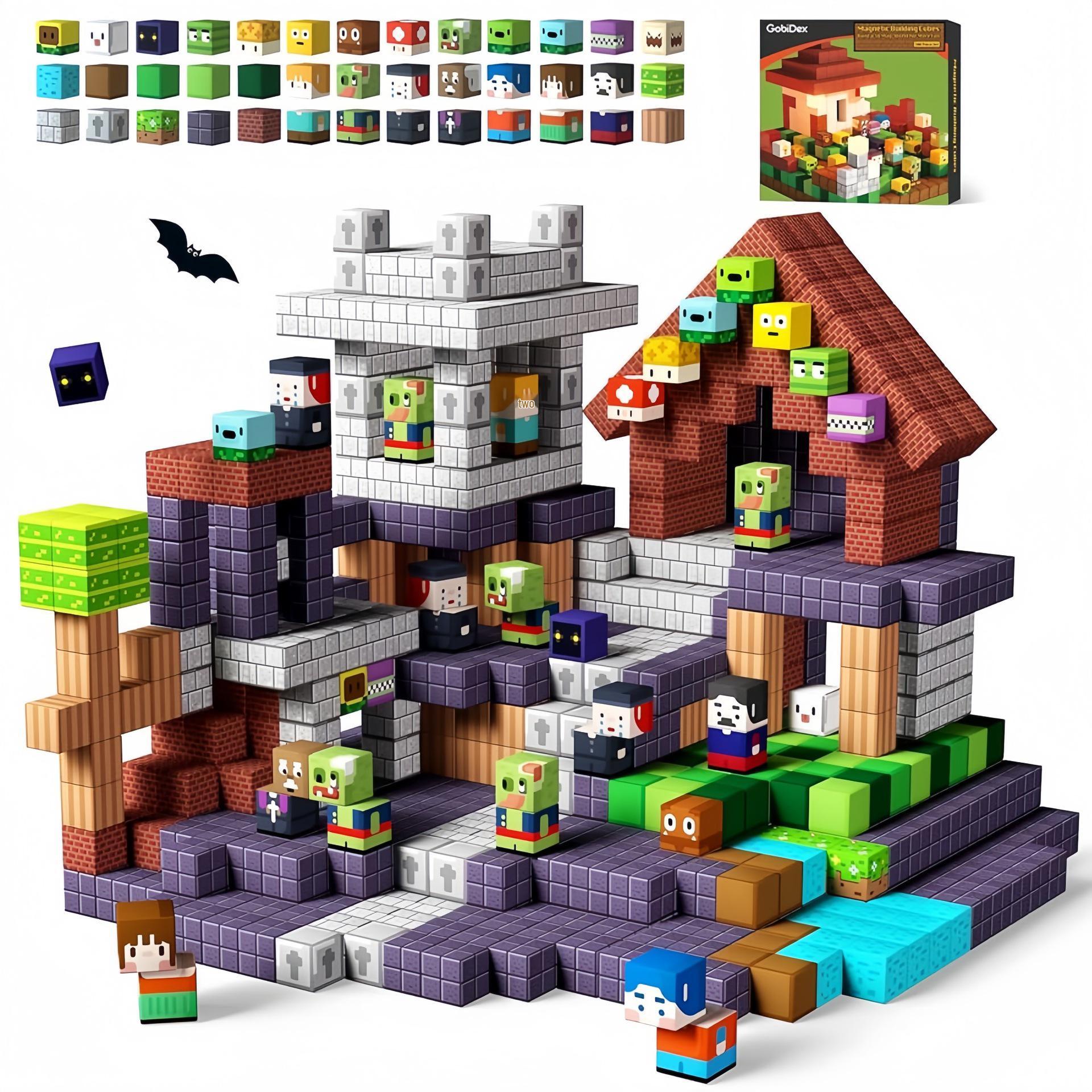 Набор детских магнитных кубиков My Block World - Первобытный лес
Набор детских магнитных кубиков My Block World - Первобытный лес