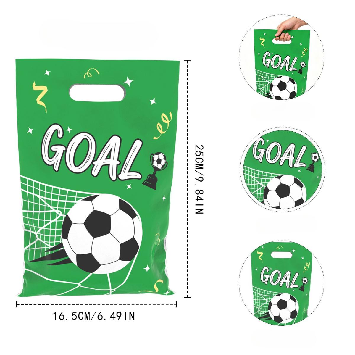 Plastic football printed gift bag, party sports event gift packaging bag 10
Plastic football printed gift bag, party sports event gift packaging bag 10